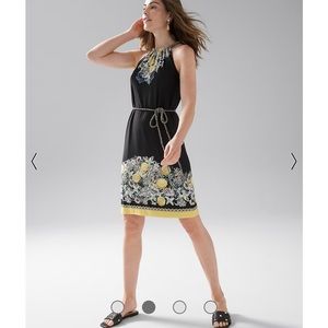 White House Black market reversible halter dress. Size M worn less than 5 times.